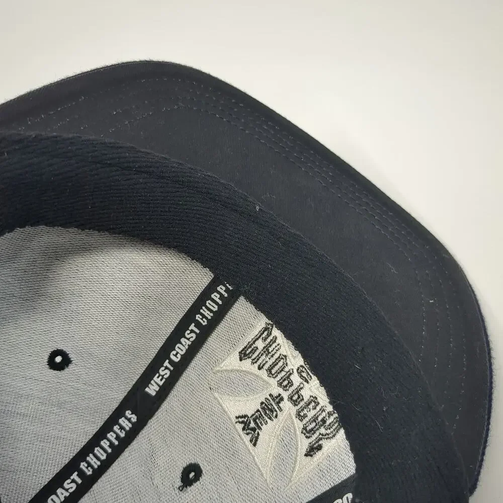 West Coast Choppers Baseball Cap Blue One Size Iron Cross Jesse James Hat